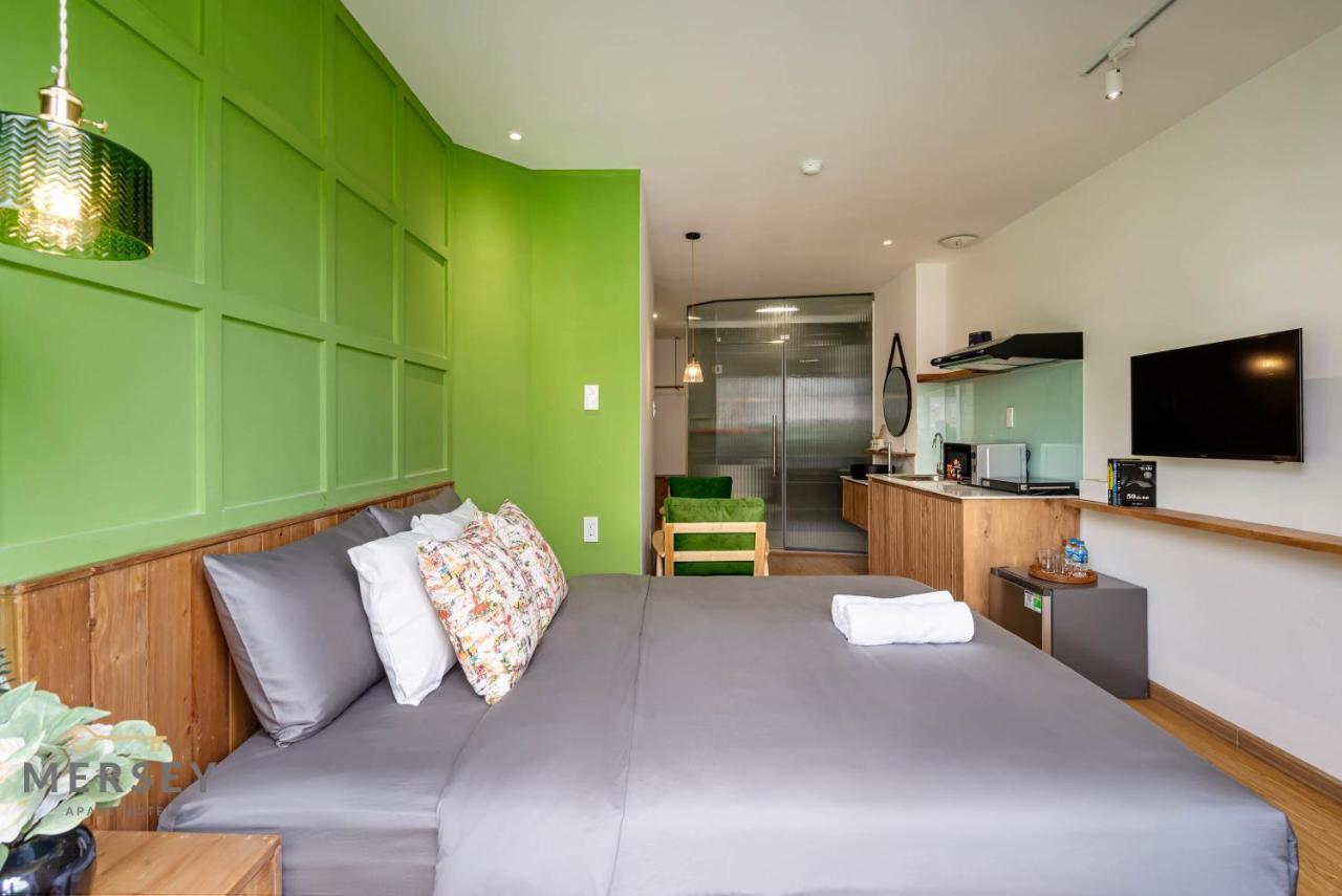 Mersey Central Saigon Apart'Hotel Ho Chi Minh-stad Kamer foto